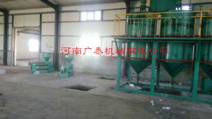 新疆塔城倪總榨油、精煉設(shè)備安裝